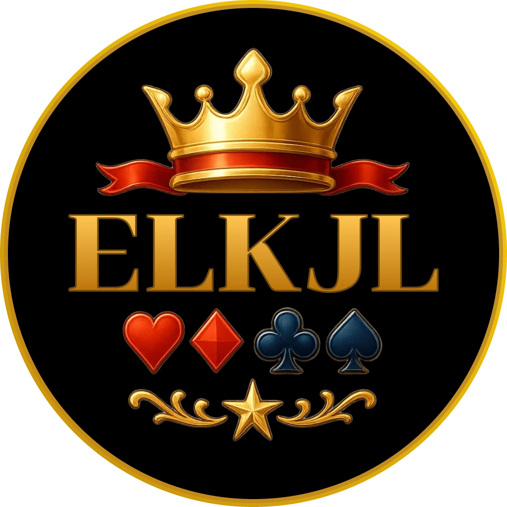 Elegant casino atmosphere with a beautiful woman holding playing cards and surrounded by glowing chips and neon lights showcasing the premium gaming experience at ELKJL Casino Philippines